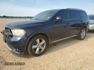 2013 Dodge Durango SXT z VIN 1C4RDHAG3DC688943, wystawiony jako Copart lot #55654395 z przebiegiem 157 099 mil mil oraz Szkoda całkowita • Salvage title. Historia ofert i sprzedaży dostępna na DreamBid. Obrazek 1.