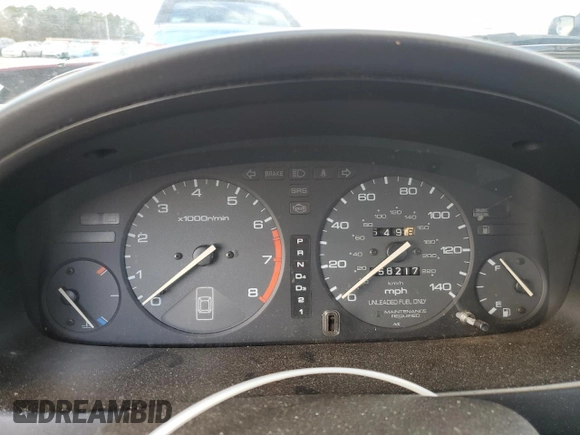 1996 Honda Accord LX with VIN 1HGCD5631TA289387, listed as a Copart auction lot 43986815 with 158,217 mi miles and Salvage Title. Bid and sale history available at DreamBid. Image 9.