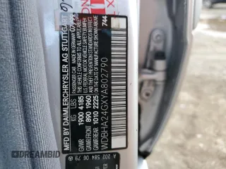 2000 Mercedes-Benz C 230 Kompressor with VIN WDBHA24GXYA802790, listed as a Copart auction lot 87460324 with 156,593 mi miles and Salvage Title. Bid and sale history available at carsss.com. Image 14.