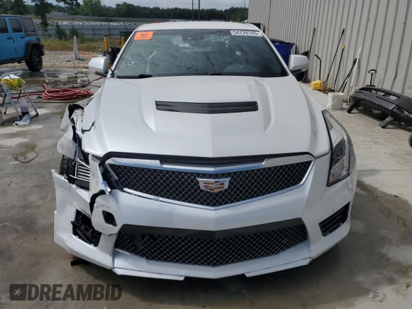 2016 Cadillac ATS-V z VIN 1G6AN5RY7G0140961, wystawiony jako Copart lot #54728145 z przebiegiem 59 215 mil mil oraz Szkoda całkowita • Salvage title. Historia ofert i sprzedaży dostępna na DreamBid. Obrazek 5.