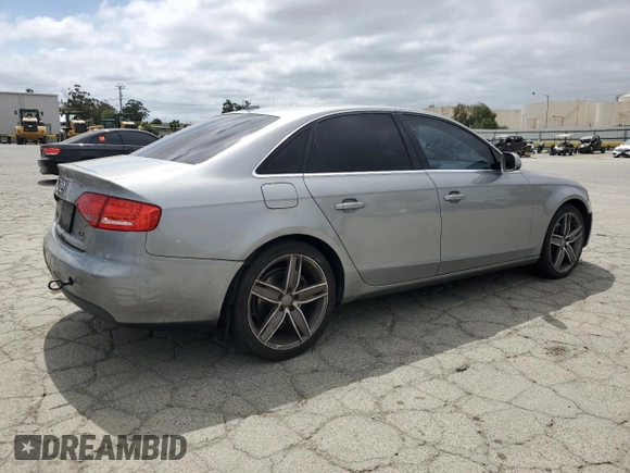 2010 Audi A4 2.0T Premium Plus with VIN WAUFFAFL5AN037496, listed as a Copart auction lot 54104875 with 233,092 mi miles and Clean Title. Bid and sale history available at carsss.com. Image 3.