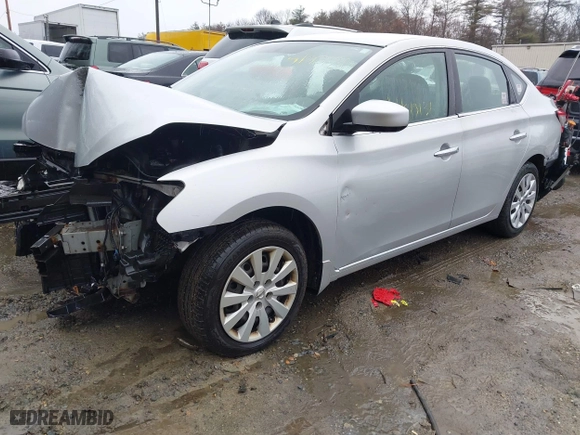 2014 Nissan Sentra SV with VIN 3N1AB7AP7EY266683, listed as a IAAI auction lot 41813136 with 1 mi miles. Bid and sale history available at carsss.com. Image 18.