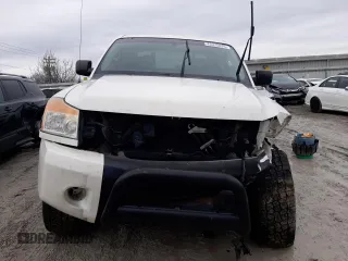 2012 Nissan Titan S with VIN 1N6AA0EJ4CN307050, listed as a Copart auction lot 43375035 with Not Provided miles and Salvage Title. Bid and sale history available at carsss.com. Image 5.