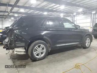 2021 Ford Explorer XLT with VIN 1FMSK8DH8MGB87093, listed as a Copart auction lot 52773515 with 11,855 mi miles and Salvage Title. Bid and sale history available at carsss.com. Image 3.