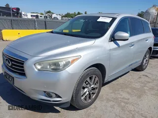 2013 Infiniti JX35 z VIN 5N1AL0MM3DC333754, wystawiony jako IAAI lot #42488277 z przebiegiem 204 553 mil mil oraz . Historia ofert i sprzedaży dostępna na DreamBid. Obrazek 2.