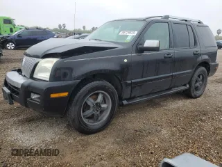 2006 Mercury Mountaineer Premier with VIN 4M2EU488X6UJ08116, listed as a Copart auction lot 88729575 with 184,093 mi miles and Salvage Title. Bid and sale history available at carsss.com. Image 1.