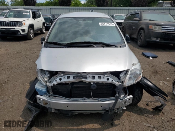 2012 Toyota Yaris z VIN JTDBT4K38C1414236, wystawiony jako Copart lot #58471515 z przebiegiem Nie podano mil oraz Szkoda całkowita • Salvage title. Historia ofert i sprzedaży dostępna na DreamBid. Obrazek 5.