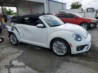2019 Volkswagen Beetle S with VIN 3VW5DAAT9KM507517, listed as a Copart auction lot 60427665 with 11,178 mi miles and Salvage title. Bid and sale history available at DreamBid. Image 4.