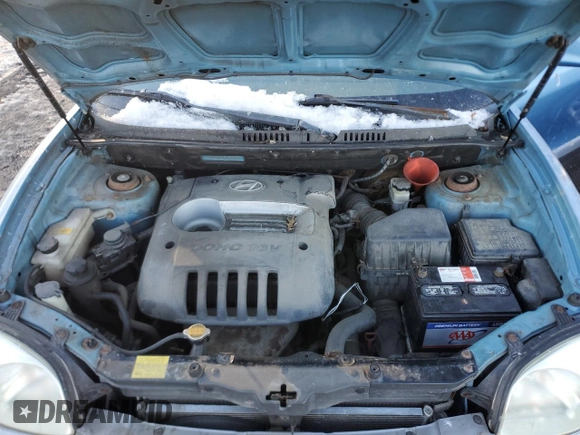 2004 Hyundai Santa Fe with VIN KM8SB12B54U713185, listed as a Copart auction lot 44989775 with 84,866 mi miles and Clean Title. Bid and sale history available at carsss.com. Image 12.