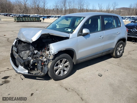 2009 Volkswagen Tiguan S with VIN WVGAV75N09W001061, listed as a Copart auction lot 50804265 with 0 mi miles and Salvage Title. Bid and sale history available at carsss.com. Image 1.