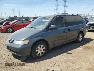 2003 Honda Odyssey EX-L z VIN 5FNRL189X3B088813, wystawiony jako Copart lot #56221685 z przebiegiem 204 443 mil mil oraz Szkoda całkowita • Salvage title. Historia ofert i sprzedaży dostępna na DreamBid. Obrazek 1.