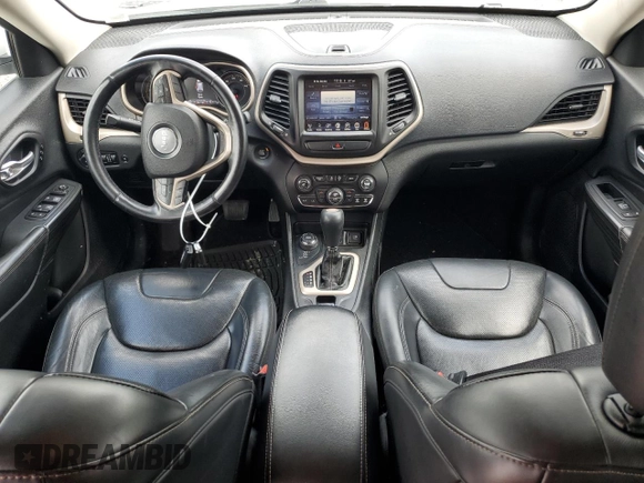 2016 Jeep Cherokee Limited z VIN 1C4PJMDS9GW129487, wystawiony jako Copart lot #57803595 z przebiegiem 121 123 mil mil oraz Szkoda całkowita • Salvage title. Historia ofert i sprzedaży dostępna na DreamBid. Obrazek 8.