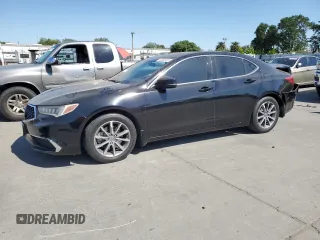 2018 Acura TLX Technology with VIN 19UUB1F56JA003390, listed as a Copart auction lot 55532415 with 121,111 mi miles and Salvage title. Bid and sale history available at DreamBid. Image 1.