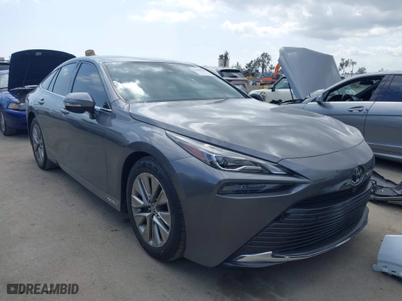 2023 Toyota Mirai XLE with VIN JTDAAAAA6PA008543, listed as a IAAI auction lot 41869038 with NaN miles. Bid and sale history available at carsss.com. Image 1.