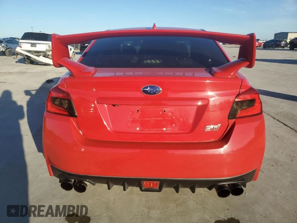 2015 Subaru WRX STI with VIN JF1VA2P62F9823094, listed as a Copart auction lot 43390715 with 127,043 mi miles and Salvage Title. Bid and sale history available at DreamBid. Image 6.
