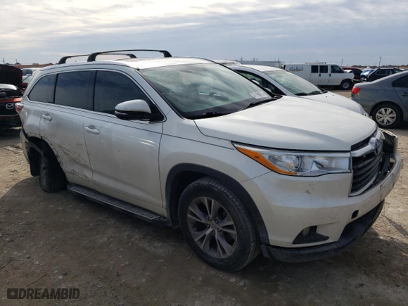 2014 Toyota Highlander XLE with VIN 5TDKKRFH7ES033456, listed as a Copart auction lot 47189875 with 149,532 mi miles and Salvage Title. Bid and sale history available at carsss.com. Image 4.