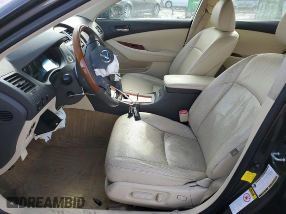 2011 Lexus ES with VIN JTHBK1EG2B2467537, listed as a Copart auction lot 46678245 with Not Provided miles and Salvage Title. Bid and sale history available at carsss.com. Image 7.