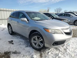 2014 Acura RDX with VIN 5J8TB4H36EL001996, listed as a Copart auction lot 46243585 with 197,943 mi miles and Salvage title. Bid and sale history available at DreamBid. Image 4.