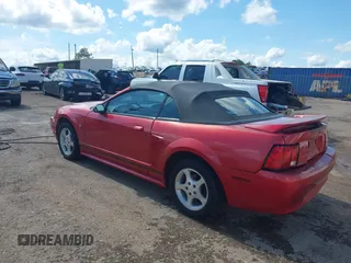 2001 Ford Mustang Deluxe with VIN 1FAFP44441F135562, listed as a IAAI auction lot 42343630 with 156,394 mi miles and . Bid and sale history available at DreamBid. Image 3.