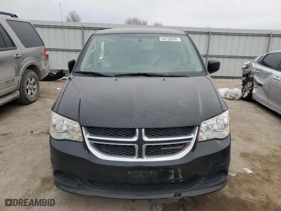 2018 Dodge Grand Caravan SE with VIN 2C4RDGBGXJR137257, listed as a Copart auction lot 44750595 with 128,236 mi miles and Salvage Title. Bid and sale history available at carsss.com. Image 5.
