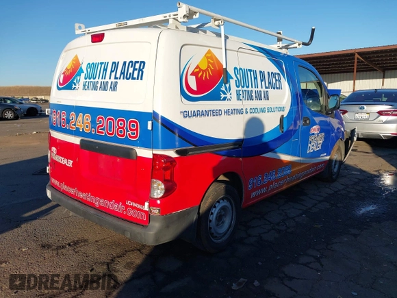 2020 Nissan NV200 S with VIN 3N6CM0KN4LK696673, listed as a IAAI auction lot 41047423 with 120,237 mi miles and . Bid and sale history available at DreamBid. Image 4.