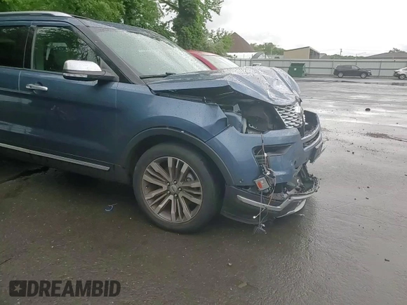 2018 Ford Explorer Platinum z VIN 1FM5K8HT9JGA66466, wystawiony jako Copart lot #56794895 z przebiegiem 84 733 mil mil oraz Szkoda całkowita • Salvage title. Historia ofert i sprzedaży dostępna na DreamBid. Obrazek 14.