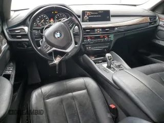 2015 BMW X6 xDrive35i with VIN 5UXKU2C54F0N75919, listed as a Copart auction lot 43558254 with 143,246 mi miles. Bid and sale history available at carsss.com. Image 8.