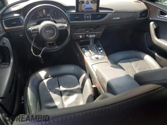 2016 Audi A6 Premium with VIN WAUFFAFCXGN186074, listed as a Copart auction lot 56920015 with 124,382 mi miles and Salvage title. Bid and sale history available at DreamBid. Image 8.
