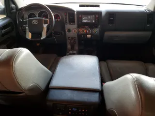 2014 Toyota Sequoia Platinum with VIN 5TDDW5G17ES099609, listed as a Copart auction lot 84767574 with 126,773 mi miles and Salvage Title. Bid and sale history available at carsss.com. Image 8.