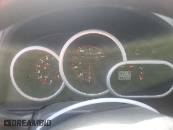 2009 Pontiac Vibe w/1SA with VIN 5Y2SP67849Z435504, listed as a Copart auction lot 75868474 with 193,252 mi miles and Salvage Title. Bid and sale history available at carsss.com. Image 9.