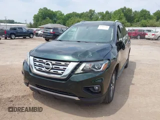 2018 Nissan Pathfinder SL with VIN 5N1DR2MMXJC641362, listed as a IAAI auction lot 42466761 with 105,486 mi miles and . Bid and sale history available at DreamBid. Image 5.