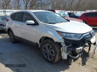 2021 Honda CR-V EX with VIN 7FARW2H57ME016192, listed as a IAAI auction lot 41807912 with 50,391 mi miles. Bid and sale history available at carsss.com. Image 1.