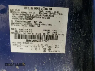 2014 Ford Flex Limited z VIN 2FMHK6D82EBD22849, wystawiony jako Copart lot #47084815 z przebiegiem 237 166 mil mil oraz Czysty tytuł • Clean title. Historia ofert i sprzedaży dostępna na DreamBid. Obrazek 13.