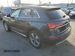 2023 Audi Q5 Premium with VIN WA1ABAFYXP2032836, listed as a Copart auction lot 46546055 with 0 mi miles and Clean Title. Bid and sale history available at carsss.com. Image 2.