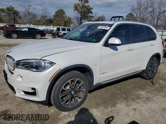 2017 BMW X5 xDrive35d with VIN 5UXKS4C31H0Y15561, listed as a Copart auction lot 46545465 with 81,756 mi miles and Clean Title. Bid and sale history available at carsss.com. Image 1.