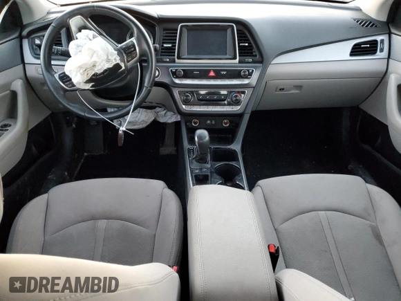 2018 Hyundai Sonata SEL with VIN 5NPE34AF3JH657838, listed as a Copart auction lot 43054945 with Not Provided miles and Salvage Title. Bid and sale history available at DreamBid. Image 8.