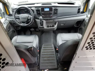 2021 Ford Transit Cargo с VIN 1FTBR1Y89MKA47021, выставлен на аукционе Copart как лот 54620305 с пробегом 59 789 миль миль и Списание • Salvage title. История ставок и продаж доступна на DreamBid. Изображение 8.
