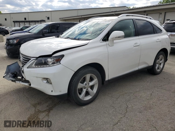2015 Lexus RX 350 with VIN 2T2BK1BA1FC337642, listed as a Copart auction lot 57778545 with 148,698 mi miles and Salvage title. Bid and sale history available at DreamBid. Image 1.