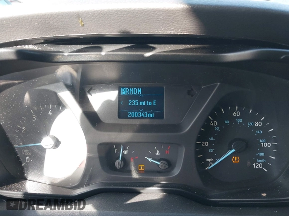 2018 Ford Transit with VIN 1FTYR3XM4JKA16579, listed as a IAAI auction lot 41560447 with 200,343 mi miles. Bid and sale history available at carsss.com. Image 7.