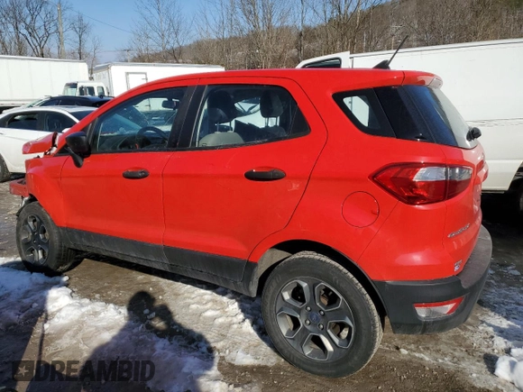 2020 Ford EcoSport S with VIN MAJ6S3FL6LC386360, listed as a Copart auction lot 88342265 with 79,883 mi miles and Salvage Title. Bid and sale history available at DreamBid. Image 2.