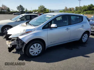 2015 Nissan LEAF S z VIN 1N4AZ0CP5FC302478, wystawiony jako Copart lot #54743595 z przebiegiem 21 189 mil mil oraz Szkody całkowita. Historia ofert i sprzedaży dostępna na DreamBid. Obrazek 1.