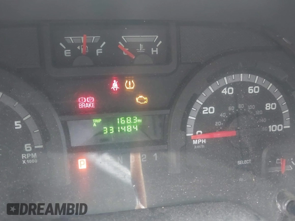 2012 Ford Econoline Cargo Commercial with VIN 1FTNE1EWXCDB38975, listed as a IAAI auction lot 41747167 with 331,484 mi miles and . Bid and sale history available at carsss.com. Image 7.