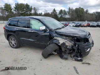 2021 Jeep Grand Cherokee Overland with VIN 1C4RJFCG6MC582917, listed as a Copart auction lot 50389315 with 55,000 mi miles and Salvage title. Bid and sale history available at DreamBid. Image 4.