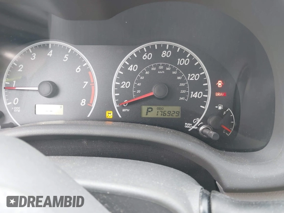 2010 Toyota Corolla with VIN 1NXBU4EE9AZ236046, listed as a IAAI auction lot 41582789 with 176,929 mi miles. Bid and sale history available at carsss.com. Image 7.