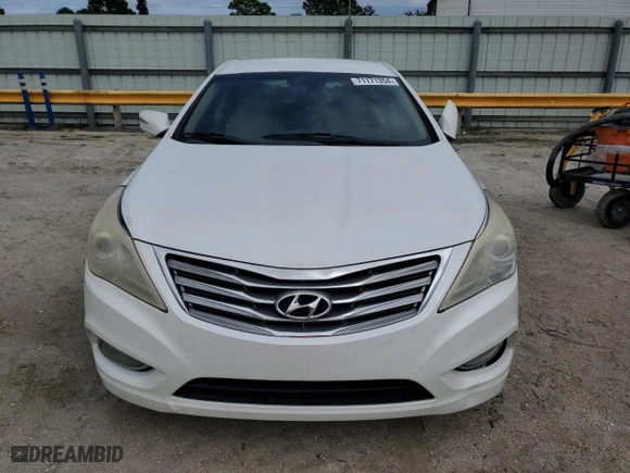2013 Hyundai Azera with VIN KMHFG4JGXDA241200, listed as a Copart auction lot 71171354 with 249,007 mi miles and Salvage Title. Bid and sale history available at carsss.com. Image 5.