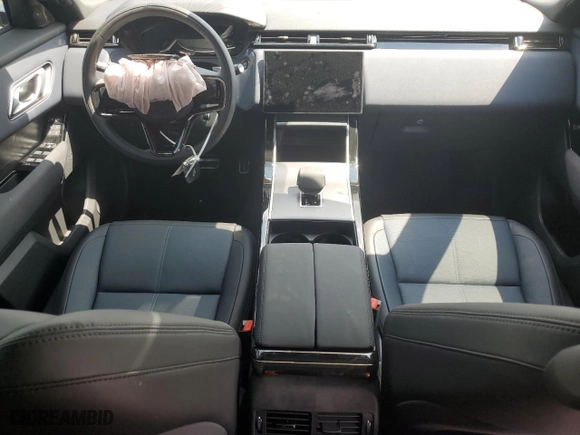 2025 Land Rover Range Rover Velar Dynamic SE with VIN SALYL2EXXSA393426, listed as a Copart auction lot 72162424 with 816 mi miles and Salvage Title. Bid and sale history available at carsss.com. Image 8.