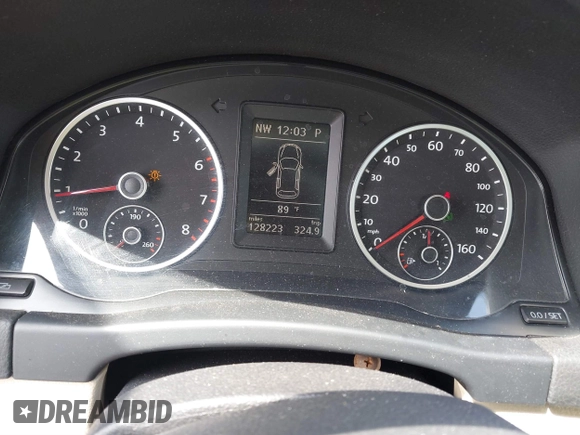 2012 Volkswagen Tiguan SEL with VIN WVGAV7AX8CW536752, listed as a IAAI auction lot 41798619 with 128,223 mi miles and . Bid and sale history available at DreamBid. Image 15.