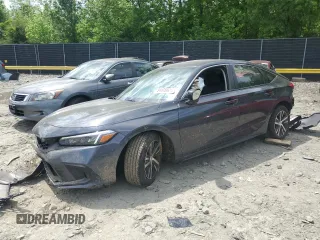 2024 Honda Civic LX z VIN 19XFL2H52RE017237, wystawiony jako Copart lot #56076635 z przebiegiem 20 999 mil mil oraz Szkoda całkowita • Salvage title. Historia ofert i sprzedaży dostępna na DreamBid. Obrazek 1.