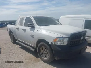 2021 Ram 1500 Tradesman with VIN 1C6RR6FG0MS524674, listed as a IAAI auction lot 42589113 with 95,899 mi miles and . Bid and sale history available at DreamBid. Image 1.