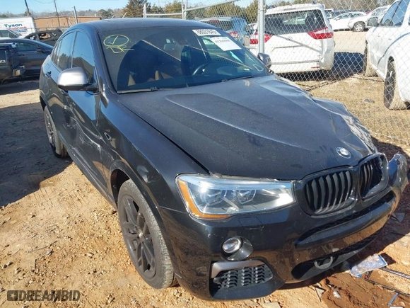 2017 BMW X4 M40i with VIN 5UXXW7C54H0U25941, listed as a IAAI auction lot 41366060 with 68,784 mi miles. Bid and sale history available at carsss.com. Image 1.